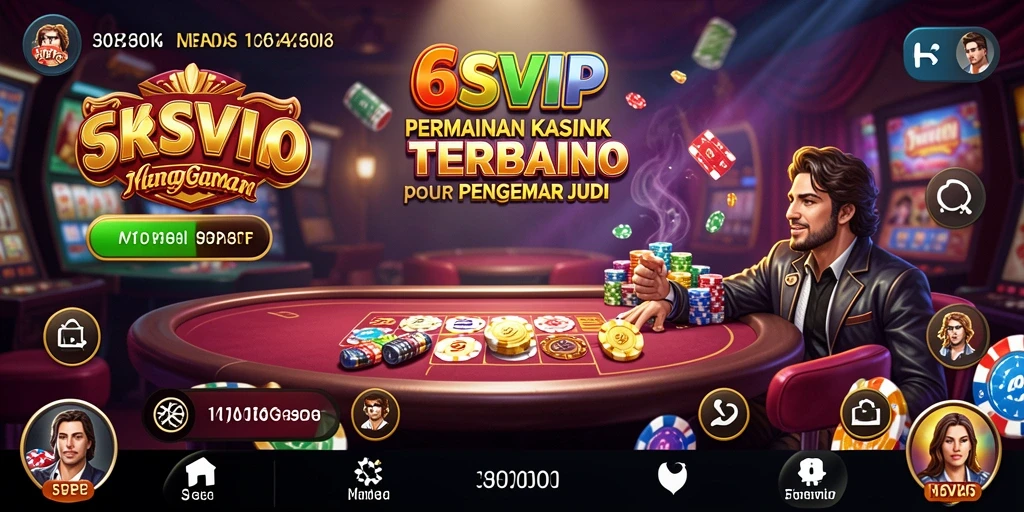 Screenshot gameplay 6SVIP yang menunjukkan keseruan permainan Kasino.