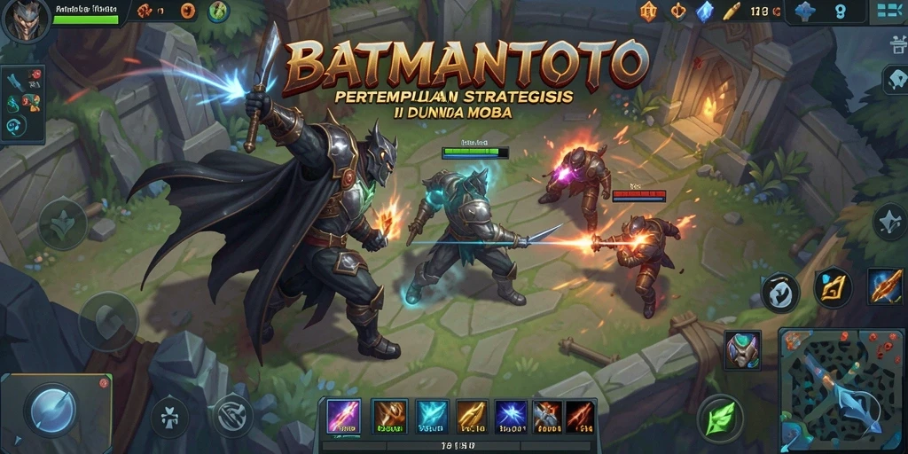Screenshot gameplay yang menampilkan aksi seru dan strategi tim.