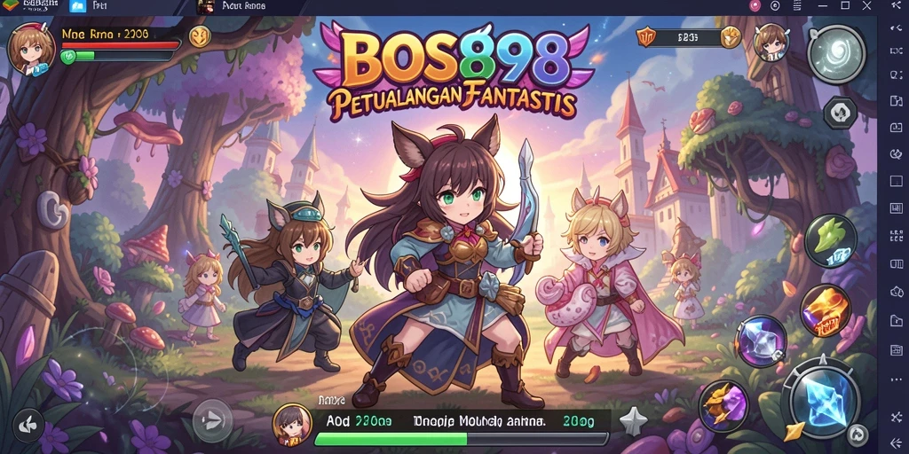 Tampilan penuh aksi dari gameplay BOS898 yang menarik.