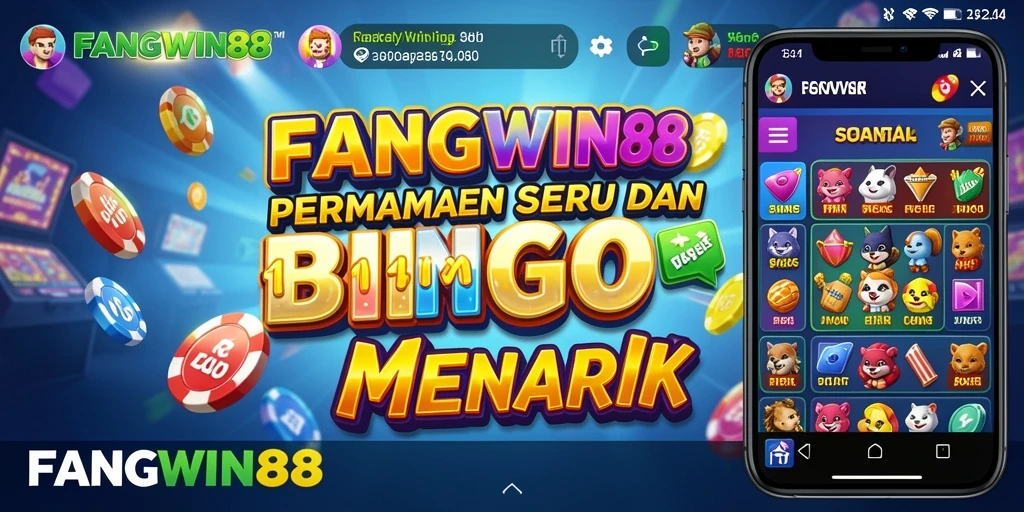 Screenshot gameplay FANGWIN88 menampilkan suasana seru permainan Bingo.
