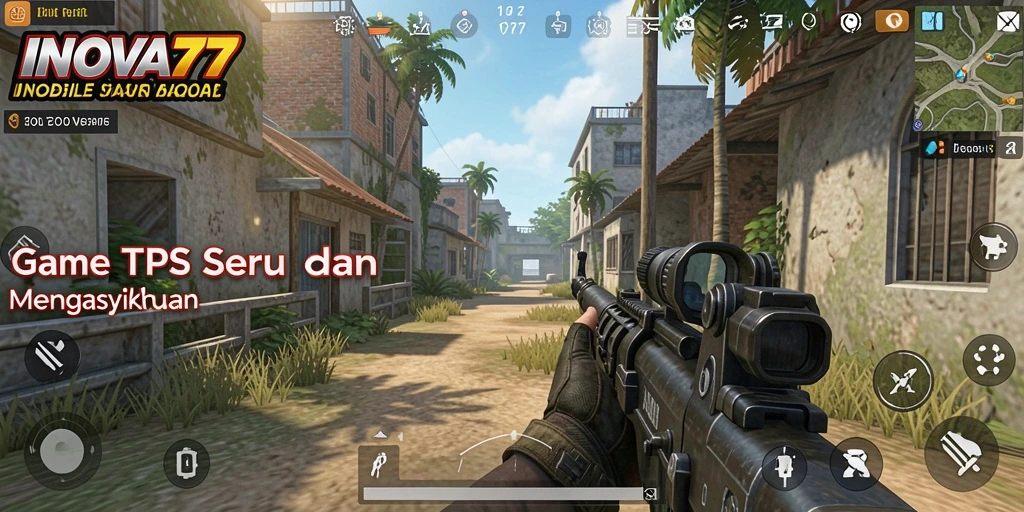 Screenshot gameplay INOVA77 dengan aksi menegangkan dan grafis menawan.